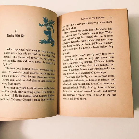 Vintage  1962 Leave It To Beaver Fire Whitman Hardcover - Picture 14 of 16